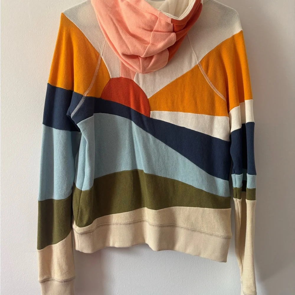 Faherty Soleil Hoodie Sun and Wave (NWT) | Women’s Small - Picture 2 of 4